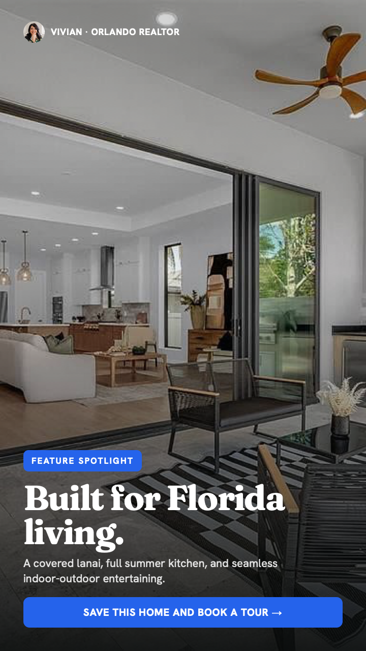 Private showing real estate photo ad