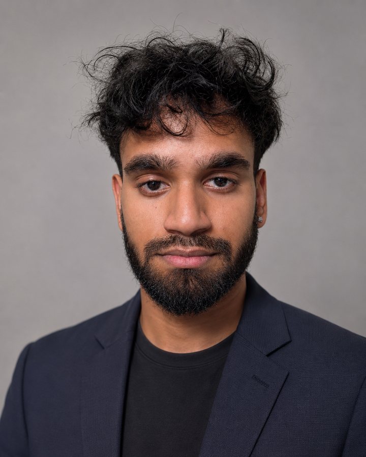 AI headshot, facing forward